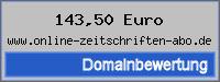 Domainbewertung - Domain www.online-zeitschriften-abo.de bei phpspezial.de/domain-bewertung-pro