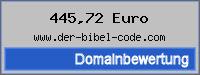 Domainbewertung - Domain www.der-bibel-code.com bei phpspezial.de/domain-bewertung-pro