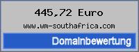 Domainbewertung - Domain www.wm-southafrica.com bei phpspezial.de/domain-bewertung-pro