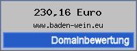 Domainbewertung - Domain www.baden-wein.eu bei phpspezial.de/domain-bewertung-pro
