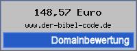 Domainbewertung - Domain www.der-bibel-code.de bei phpspezial.de/domain-bewertung-pro