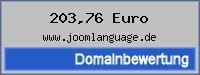 Domainbewertung - Domain www.joomlanguage.de bei phpspezial.de/domain-bewertung-pro