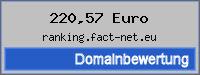 Domainbewertung - Domain ranking.fact-net.eu bei phpspezial.de/domain-bewertung-pro