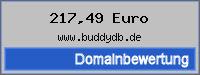 Domainbewertung - Domain www.buddydb.de bei phpspezial.de/domain-bewertung-pro