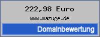 Domainbewertung - Domain www.mazuge.de bei phpspezial.de/domain-bewertung-pro