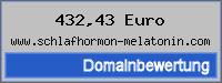 Domainbewertung - Domain www.schlafhormon-melatonin.com bei phpspezial.de/domain-bewertung-pro