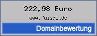 Domainbewertung - Domain www.fuisde.de bei phpspezial.de/domain-bewertung-pro