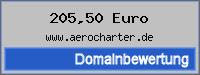 Domainbewertung - Domain www.aerocharter.de bei phpspezial.de/domain-bewertung-pro