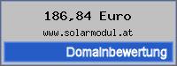 Domainbewertung - Domain www.solarmodul.at bei phpspezial.de/domain-bewertung-pro