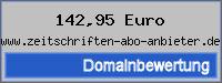 Domainbewertung - Domain www.zeitschriften-abo-anbieter.de bei phpspezial.de/domain-bewertung-pro